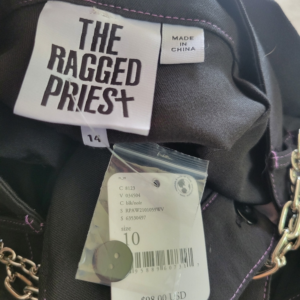 The Ragged Priest Dropout Pants size 10 NWT from Free People - Picture 6 of 10